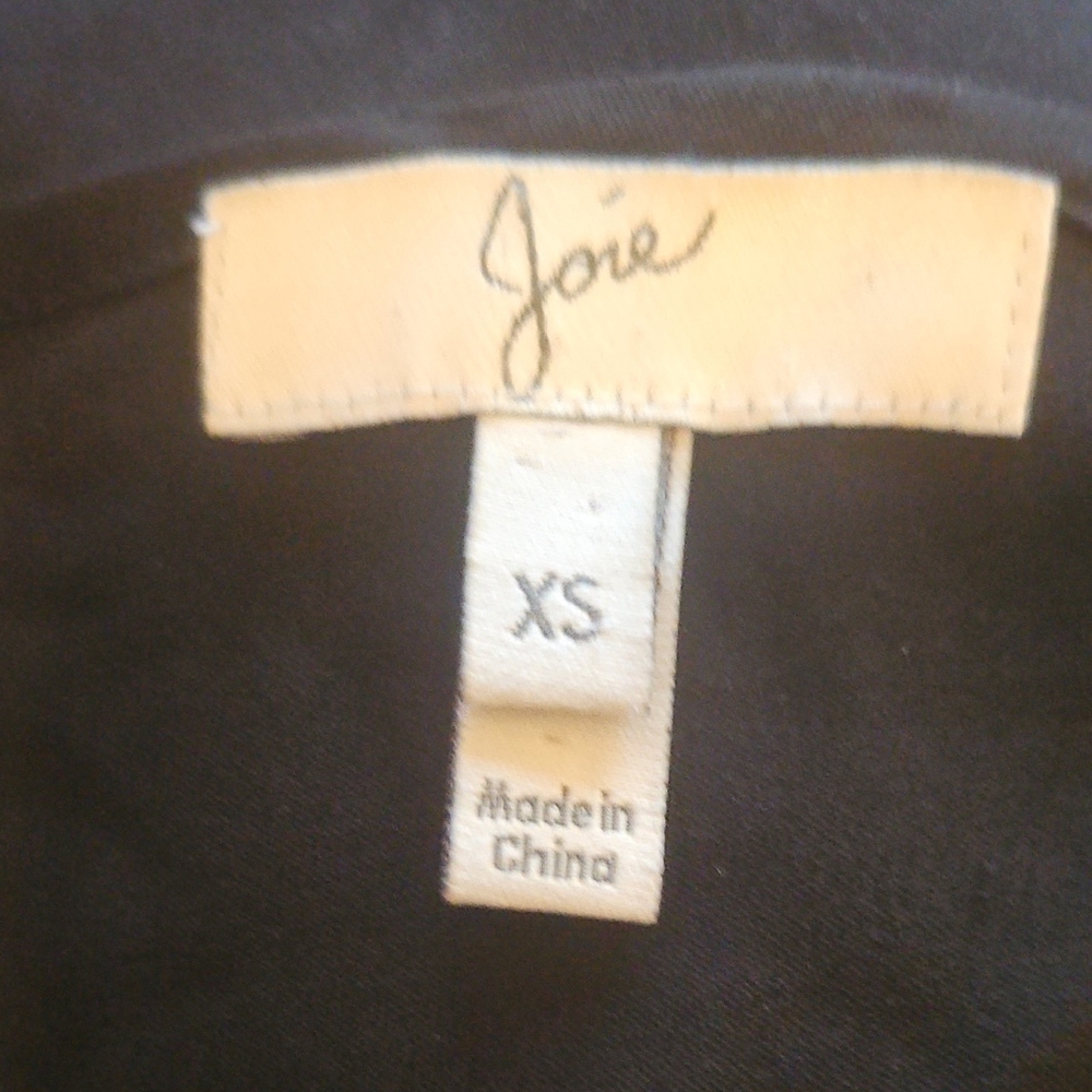 Joie Elegant Black Top XS